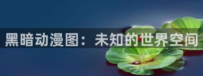 动漫岛动漫：黑暗动漫图：未知的世界空间